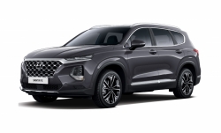 Eva коврики для Hyundai Santa Fe IV (TM) 5 мест (2018 - 2021)